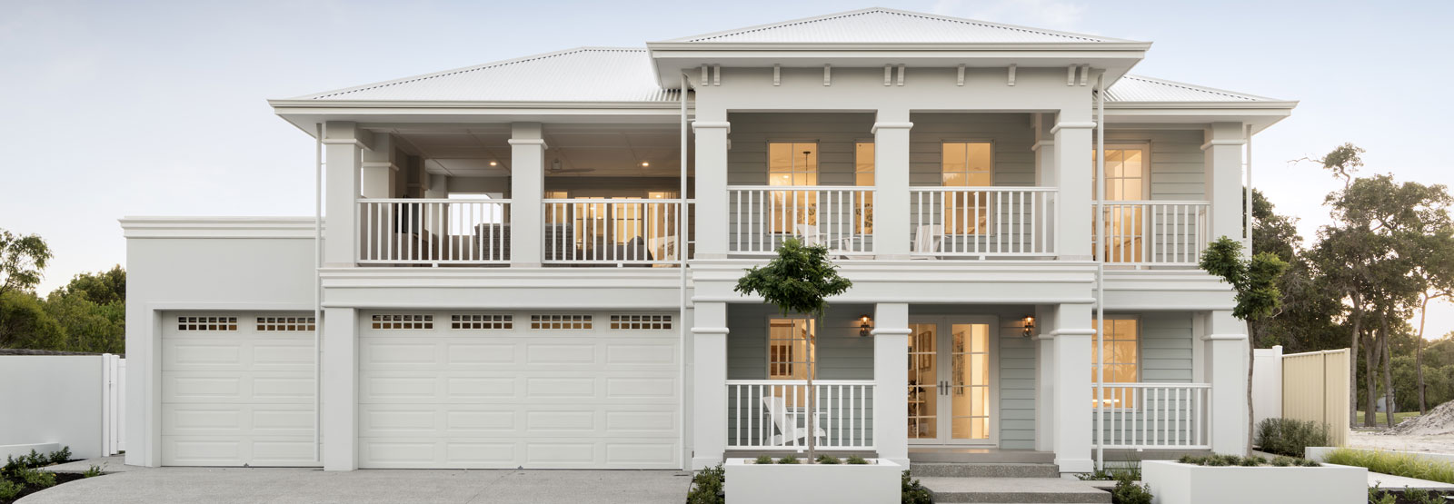 Hamptons Home in Perth's Northern Coast Plunkett Homes