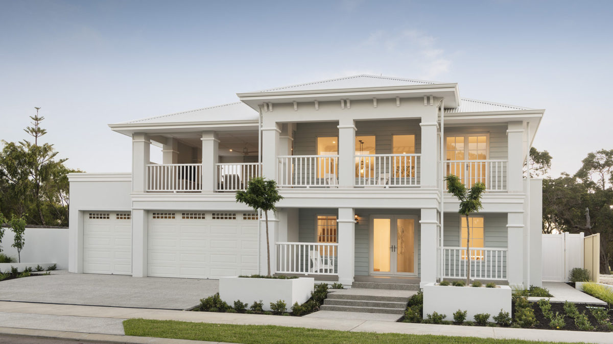 Hamptons Home in Perth's Northern Coast Plunkett Homes