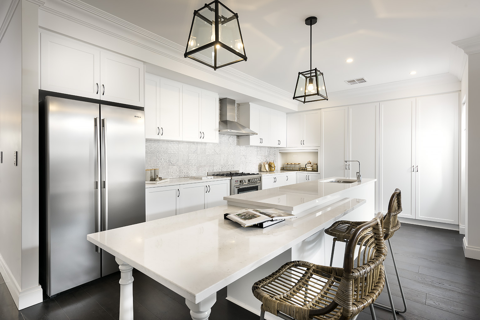 Hamptons Home For A Narrow Block Plunkett Homes