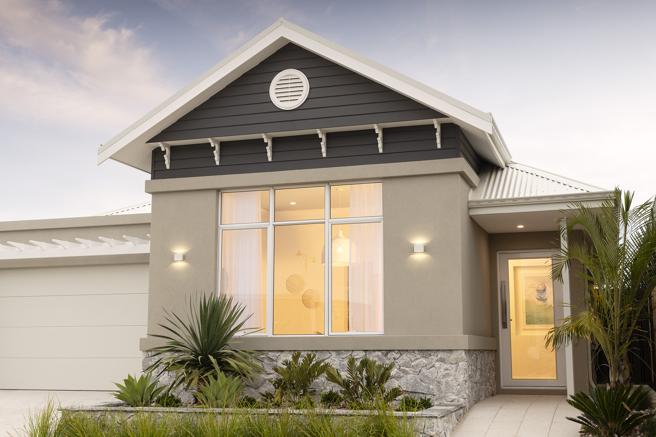 Elevation The Norfolk Plunkett Homes