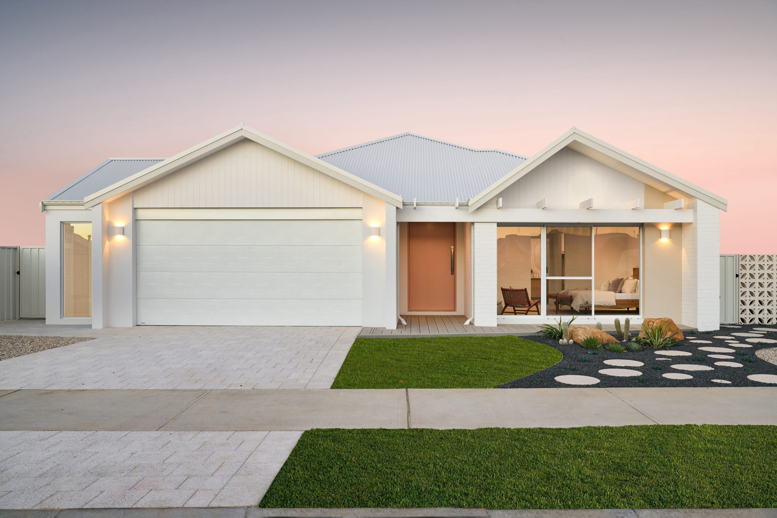 Elevation The Malibu Plunkett Homes
