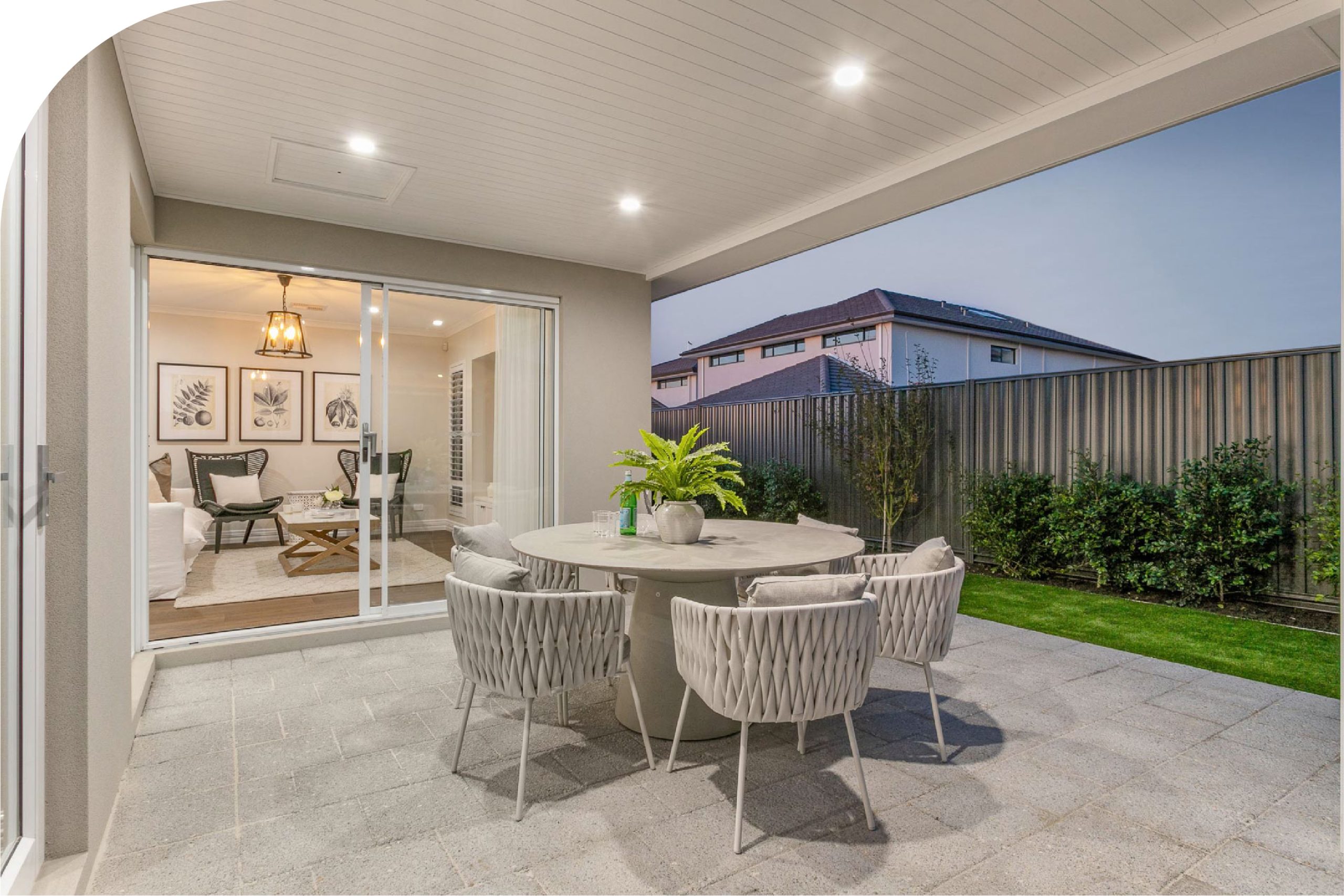 Alfresco The Westbury Plunkett Homes