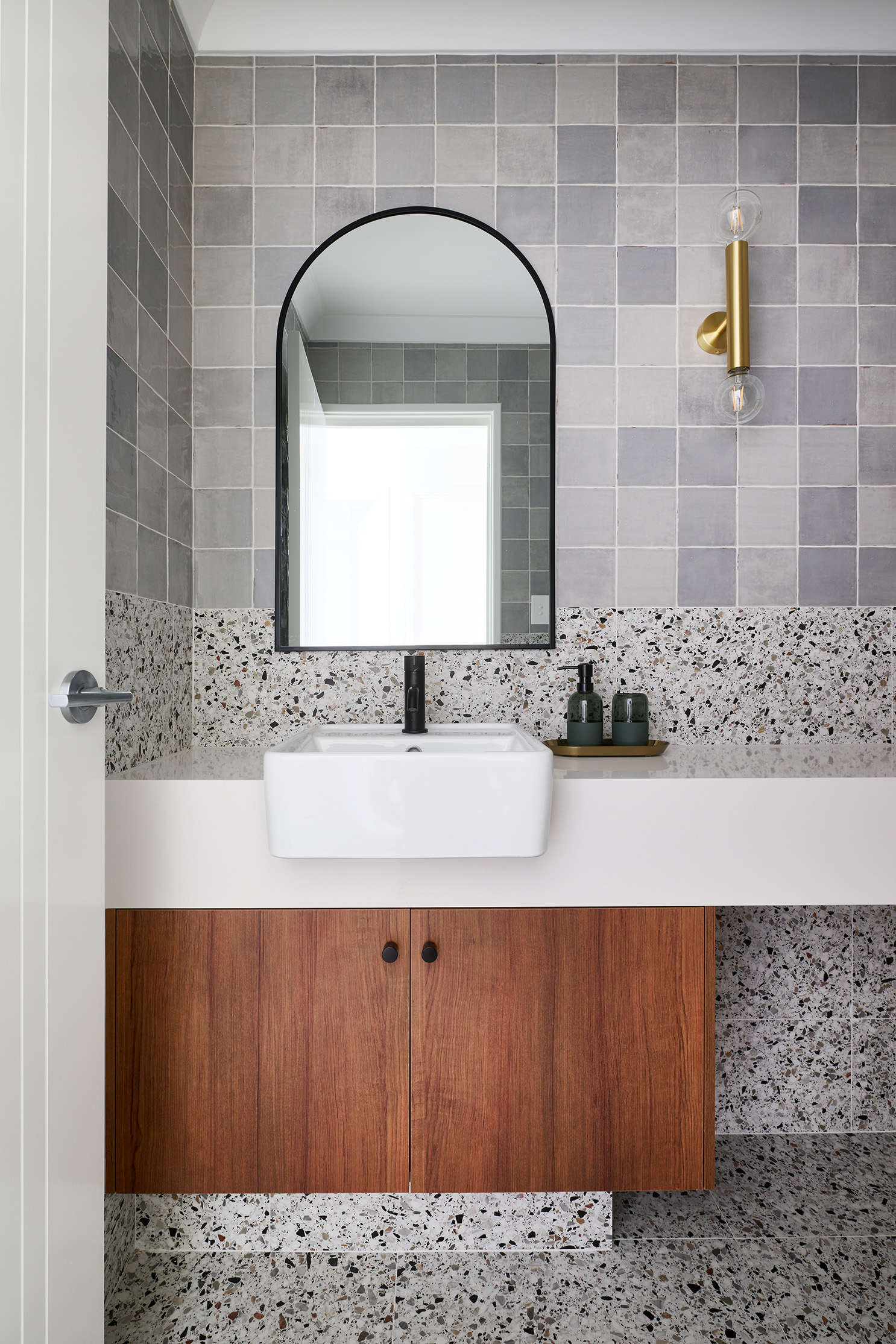 Powder Room The Atomic Plunkett Homes