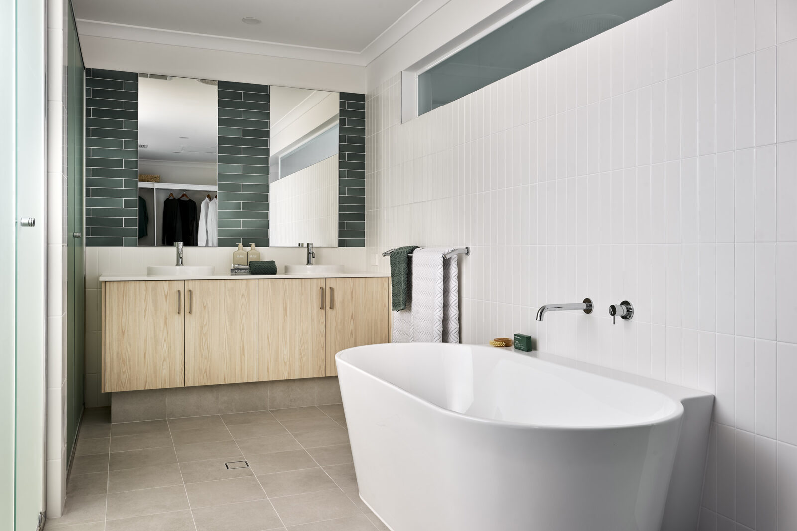 ensuite of the brighton display home