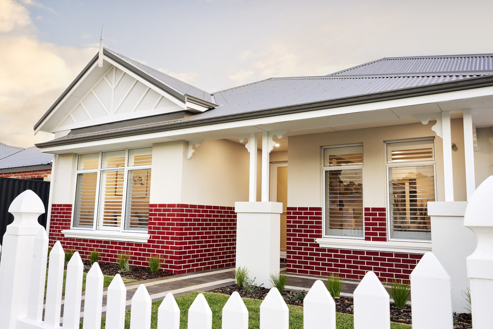 the kingstown display home external render