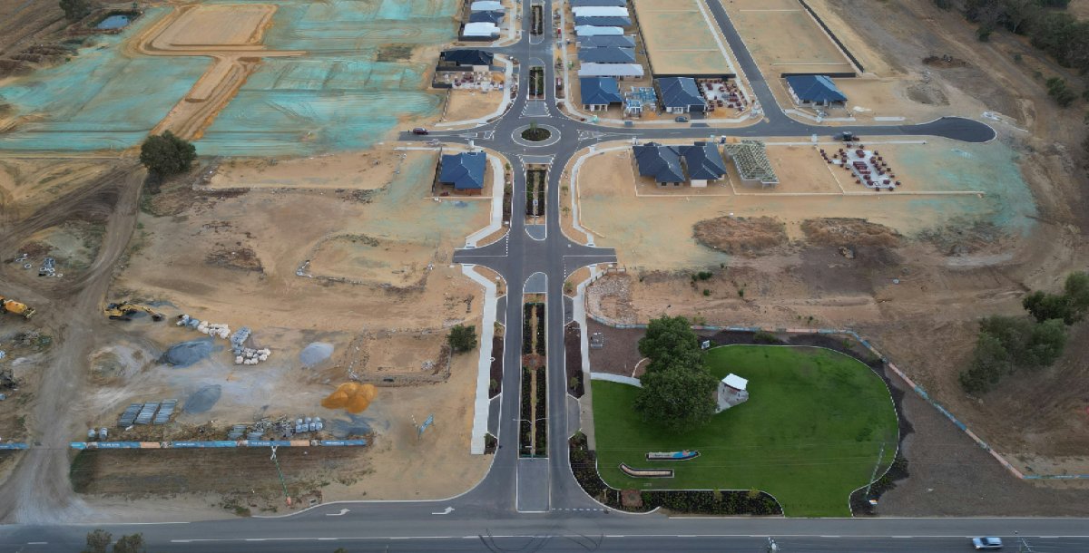 Aearial view of the best investment areas in Perth Aearial view of the best investment areas in Perth