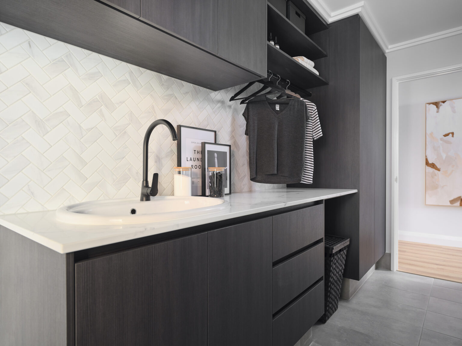Laundry - The Soho | Plunkett Homes